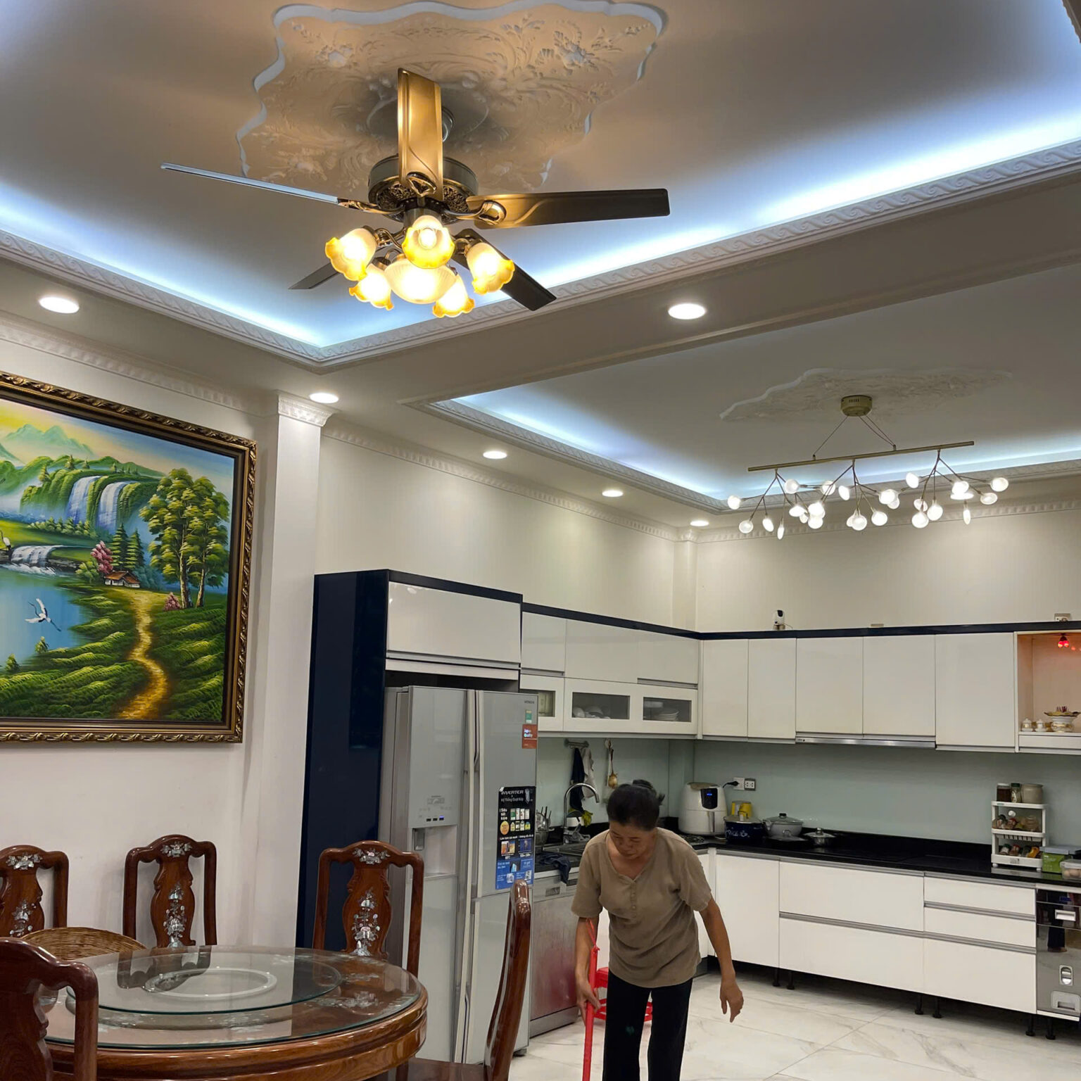Quạt trần trang trí chung cư QViFa - 05 - 21