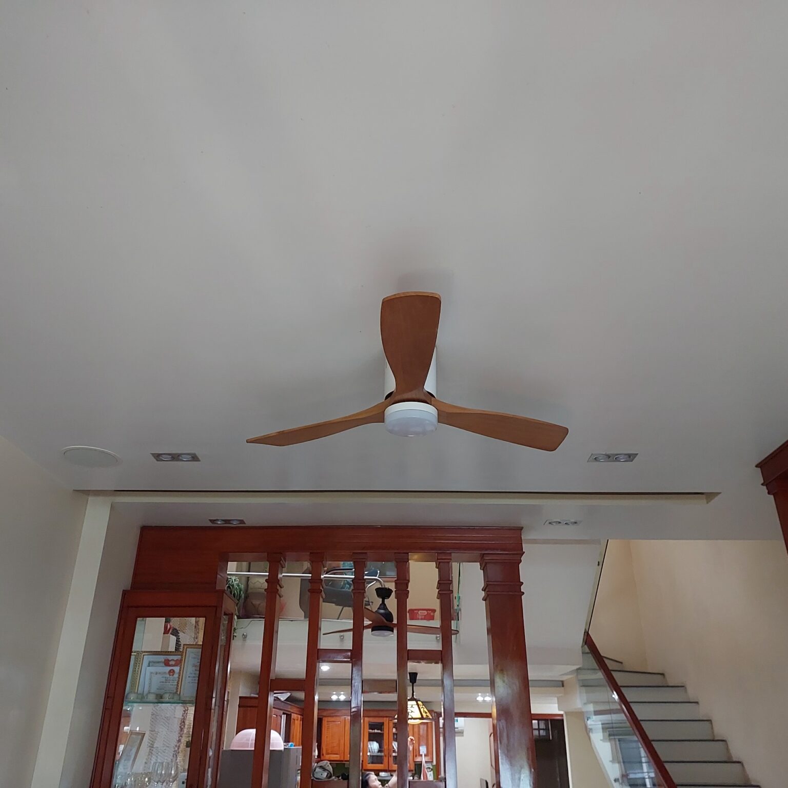 Quạt trần chung cư cánh gỗ QViFa - 36