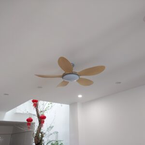 Quạt trần phòng khách cánh nhựa QViFa - 55.