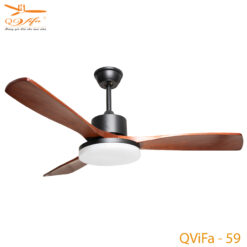Quạt Trần Phòng Bếp Gỗ QViFa - 59