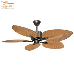 Quạt Trần Trang Trí 5 Cánh Lá Cọ QViFa - 77
