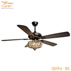 Quạt Trần Cánh Gỗ Cổ Điển QViFa - 85