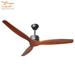 Quạt Trần 3 Cánh Gỗ Nâu QViFa - 91