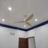 Quạt Trần Phòng Ngủ Đơn Giản QViFa - 400/Vàng