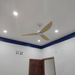 Quạt Trần Phòng Ngủ Đơn Giản QViFa - 400/Vàng