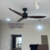 Quạt trần phòng bếp ăn đơn giản