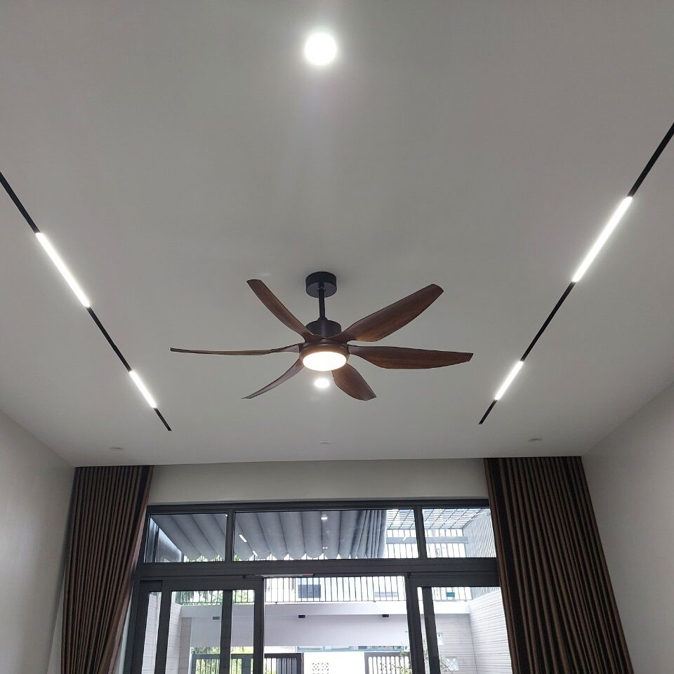 Quạt Trần Phòng Khách Đẹp QViFa - 64VF63 - Ảnh 6