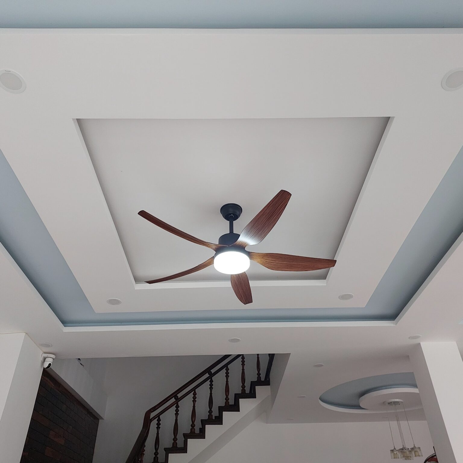 Quạt trần phòng bếp tối giản QViFa - 63-177
