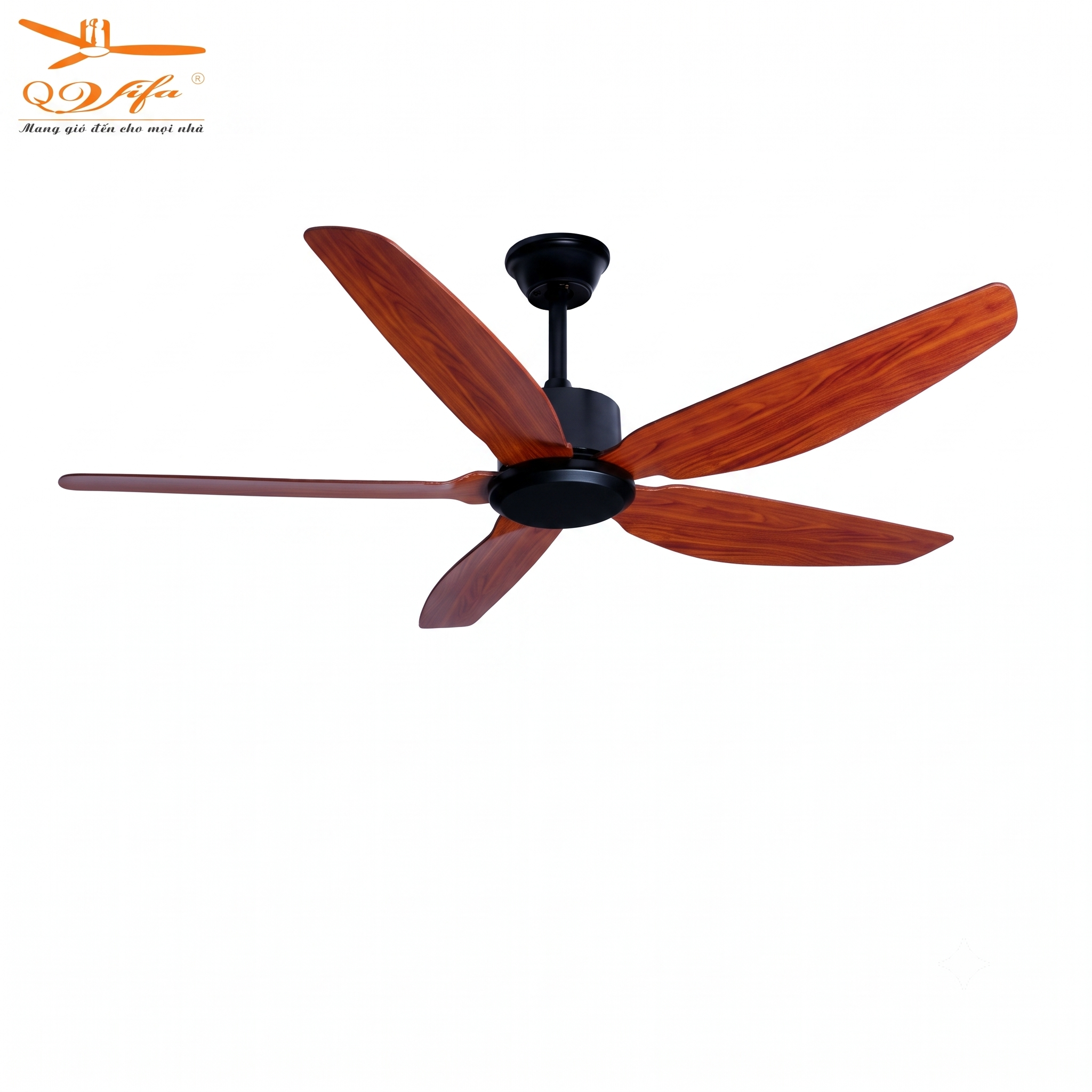 Quạt trần phòng khách hiện đại QViFa - 421
