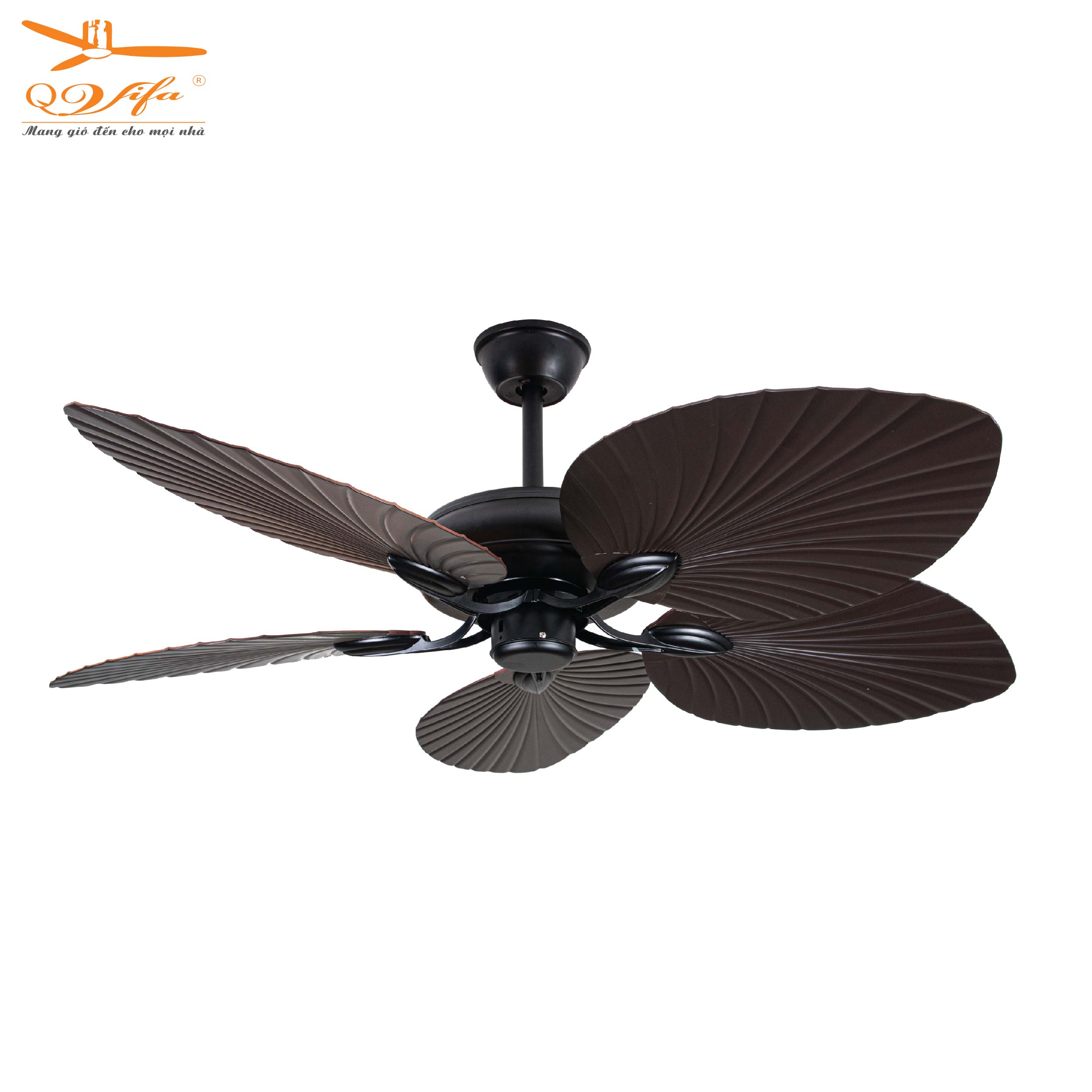 Quạt trần phòng khách decor QViFa - 49VF73